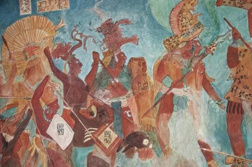 The unit taught us that Mayan murals give a unique (special) insight into the beliefs and lifestyle