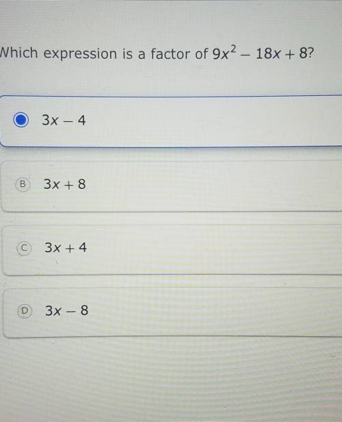 Which exspression is a factor​