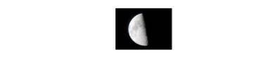 What percent of the moon is visible in the last quarter moon phase shown? A) 0% B) 25% C) 50% D) 10