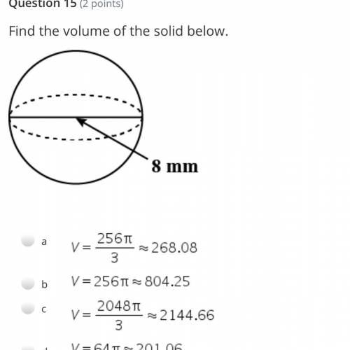 Find the volume of the solid￼
Please help