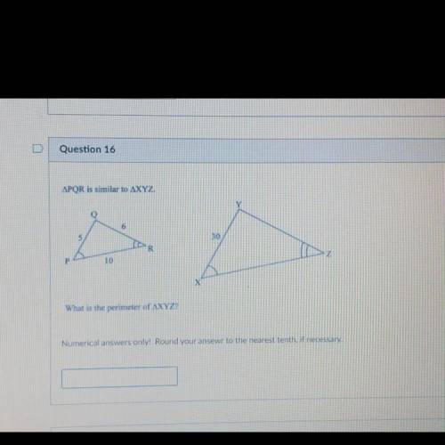 Help pls!! What is the perimeter of triangle XYZ?