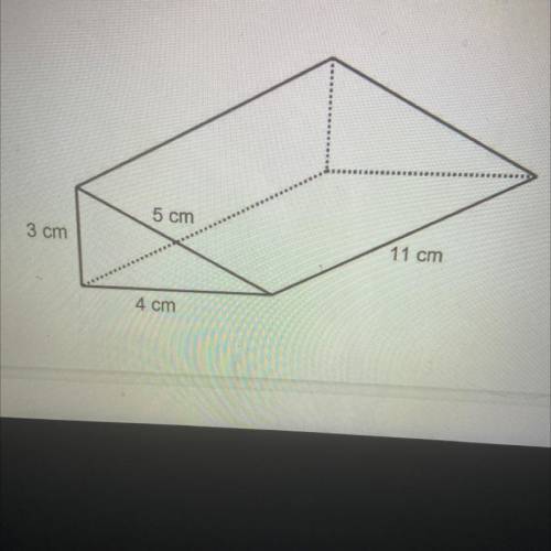 What is the height of this triangular prism. 
PLEASE HELL QUICK
