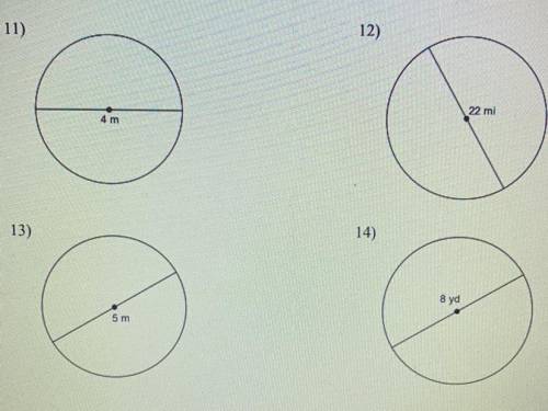 Helppp D:
Circumference diameter