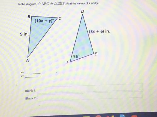 Geometry problems! Triangles and values please help