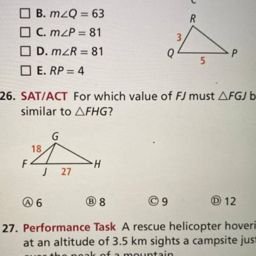 Can y’all please help me solve for the value of FJ