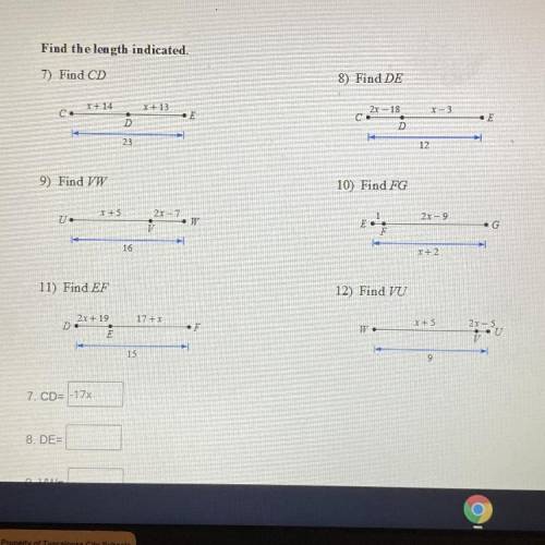 Need help with answers