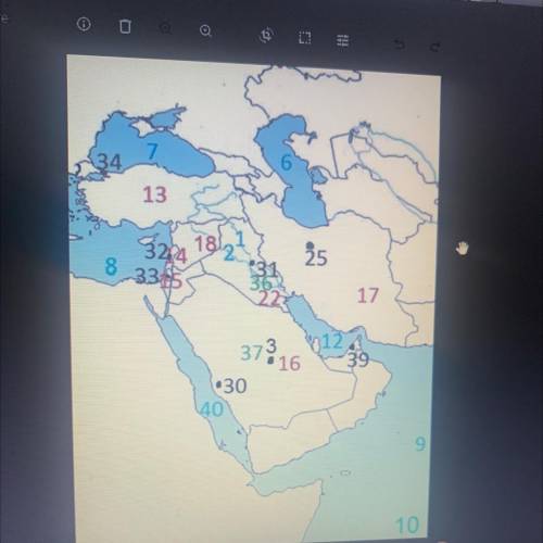 Southwest Asia Map Quiz
Pleasee helpp