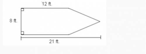 .
Determine the area of the composite shape.