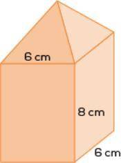 Which figures can the composite figure be broken into?

A. a square pyramid and a square prism
B.