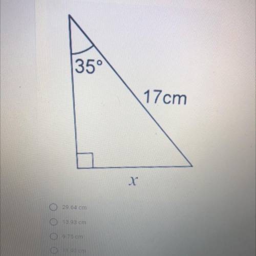 Please what’s the value of x