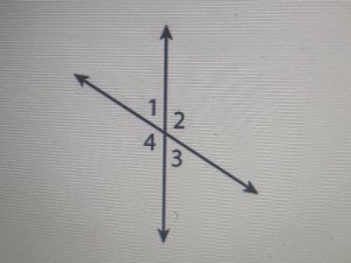 Kayla noticed that angles 2 and 4 have same measure. is she correct?​