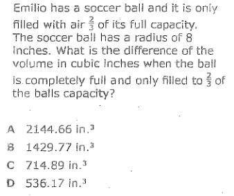 Emilio had a soccer ball...
