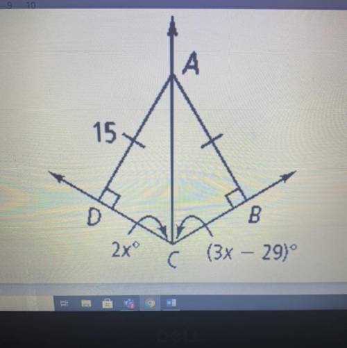 What is the value of angle ACB