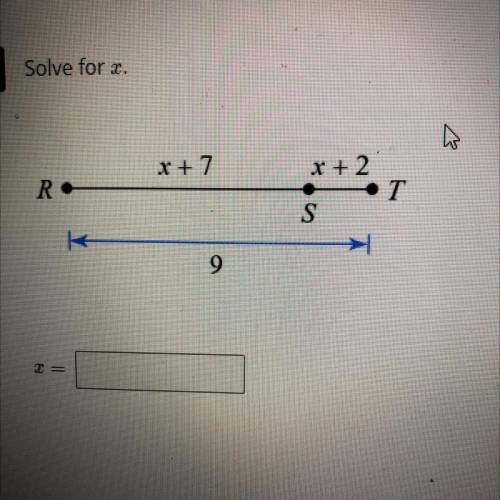 Solve for x please!!