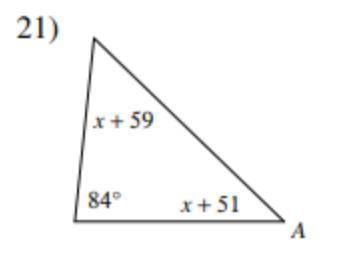 Would someone help me solve for x?
