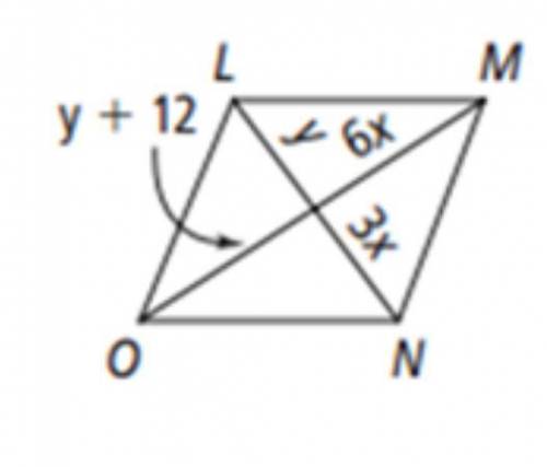 I WILL GIVE BRAINLIEST PLEASE ANSWER NO TROLLS!!! What is the length of diagonal LN in parallelogra