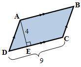 Find the area of the following shapes/polygons