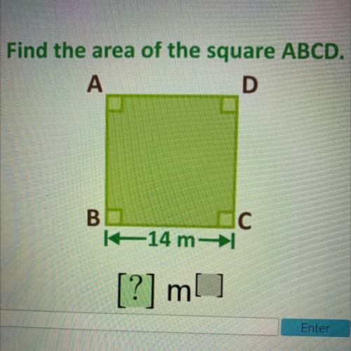 Find the area of the square ABCD. Need green and grey box! Please help me! Sorry for the bad qualit