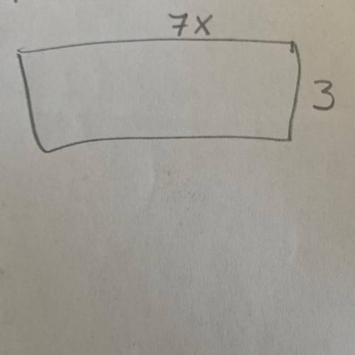 What is the area of the rectangle below in square units
