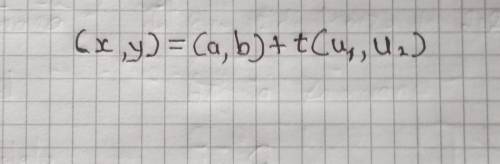 Si pasa por P (3,5) y tiene vector directo (-1,3),su ecuacion vectorial seria ​
