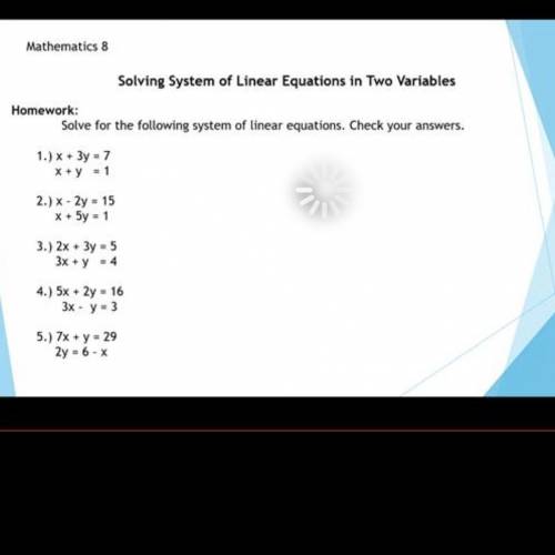 Please help me with 1 to 5 and please graph all to 1 to 5 in a note book and show me how you get th