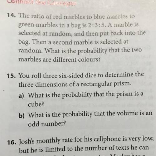 Help This is grade 8 math HELP ASAP
I need help with number 15
