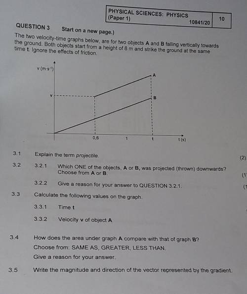 Please help me with physical sciences urgently ​