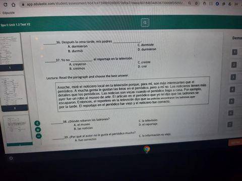Please help with my spanish ! I'm begging