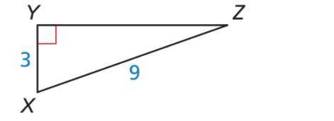 Solve the right triangle below. Round all your answers to the nearest tenth. Measure of angle Z = _