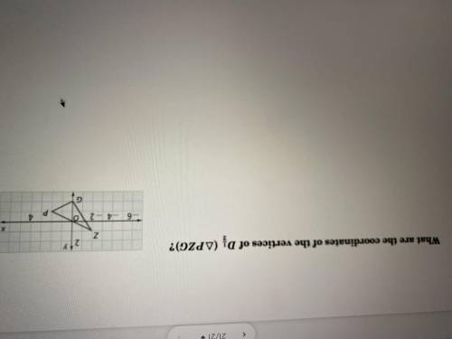 What are the coordinates of the vertices D 1/2 (PZG)?