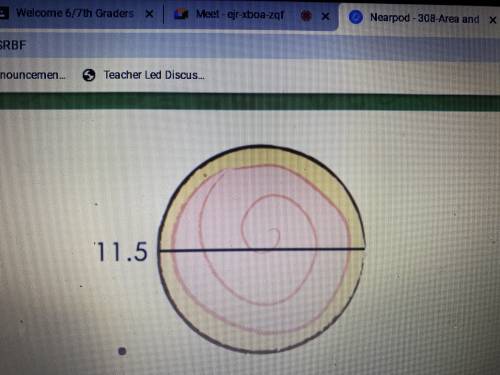 Pls help i beg Gimme the radius circumference and area