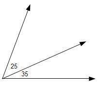 Solve this adjacent angle. No steps = Reported.