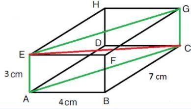 Can someone help asap?
What is the length of red segment EC to the nearest tenth?