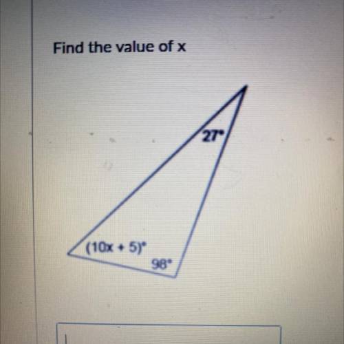 What is the value of X???