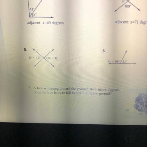 Help me with 5, 6, and 7 please