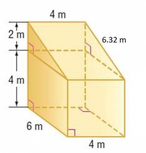 Find the surface area of the composite object below.

Round your answer to the nearest hundredth (