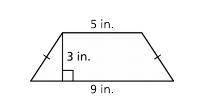 Help with this question, please!

Find the perimeter of the trapezoidal brick to the nearest tenth