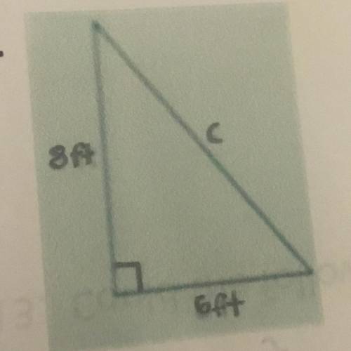 How to find the missing side of this triangle