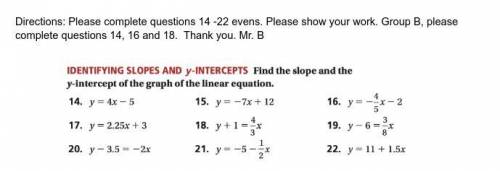 I need the even numbers answers please.