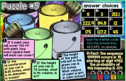 Pi Day Digital Escape!
Puzzle #5
Can someone please answer 1-4? (In the attachment)