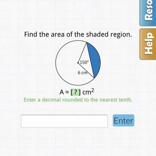 Find area of the shaded region.

Area of addition and subtraction, trigonometry, and sohcahtoa.
I’