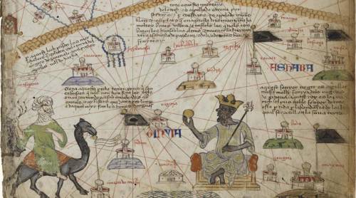 Document 1

The Catalan Atlas is a medieval map from Spain drawn in 1375 by a mapmaker named Abrah