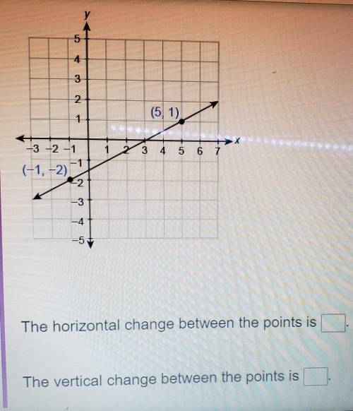 Whats the horizontal and vertical changes​
