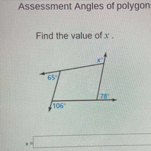 Find the value of x :’))