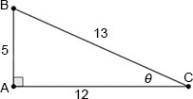 Which of the following is a correct sine ratio for the figure?

Question options:
A) 
B) 
C) 
D)