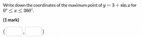 Please work this out for me. It is a question about curves and maximum points
