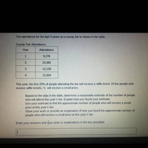 Can someone help please? I need to turn this in before the end of class

Just need the answer not