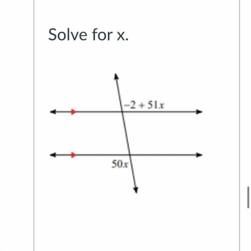 Solve this for x let me know the answer pleas