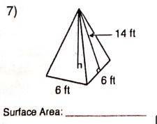 Find the surface area............... please