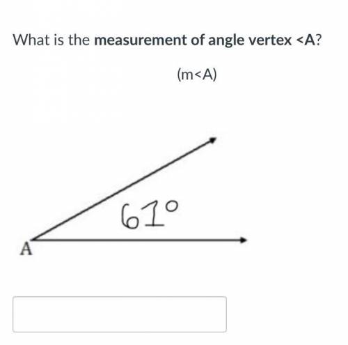 What is the measurement of angle vertex